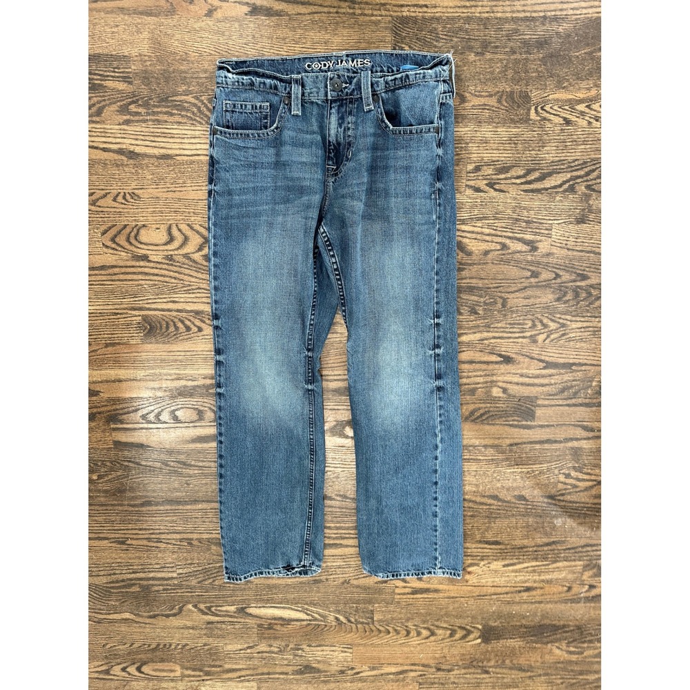 Cody James Mens Jeans 30x32 Blue‎ Denim Straight Leg Casual